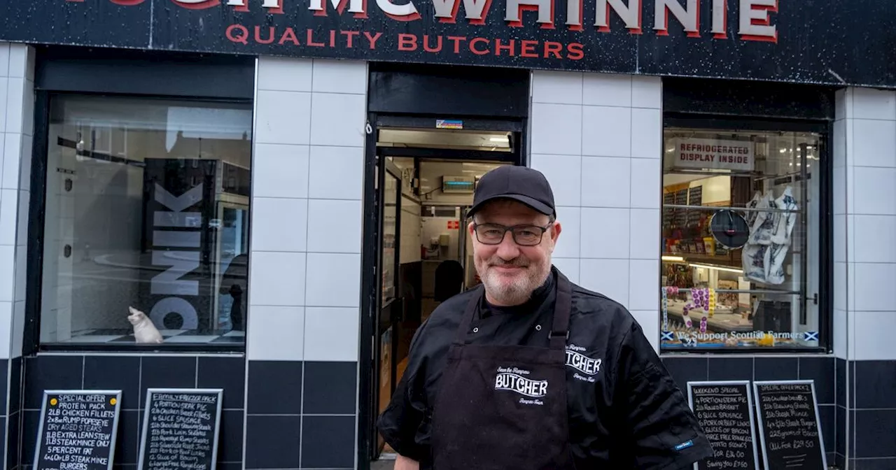 Couple honour popular butcher by keeping name as they reopen Renfrew shop