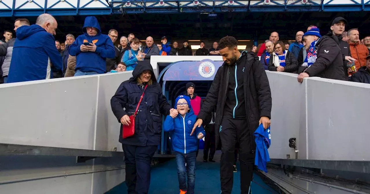 Ibrox standing ovation for inspiring Bonhill boy named Rangers' Heart Hero