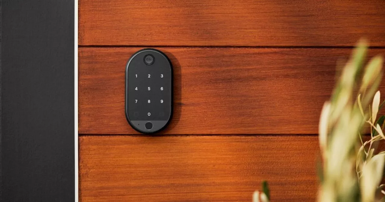 Yale Keypad Touch lets you control the front door with your fingerprints