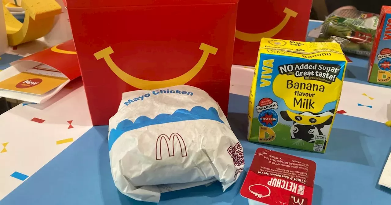 McDonald's announces new frozen side dish for its Happy Meals