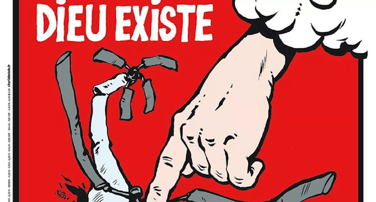 Charlie Hebdo publica polémica portada sobre la muerte del presidente de Irán: 'Dios Existe'