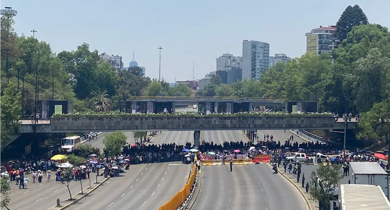 Después de 4 horas, manifestantes retiran bloqueo de Circuito Interior