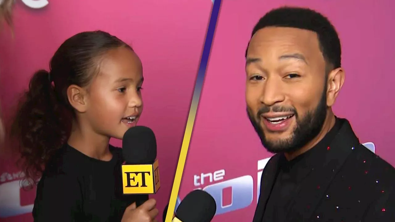 TV: Watch John Legend's Daughter Luna Interview Him at 'The Voice ...