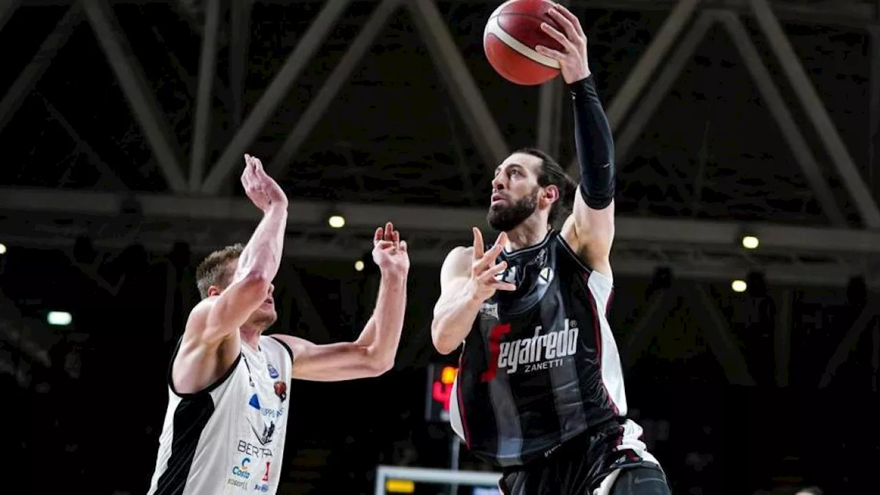 Dominio Virtus con Shengelia: Tortona si arrende, Bologna in semifinale