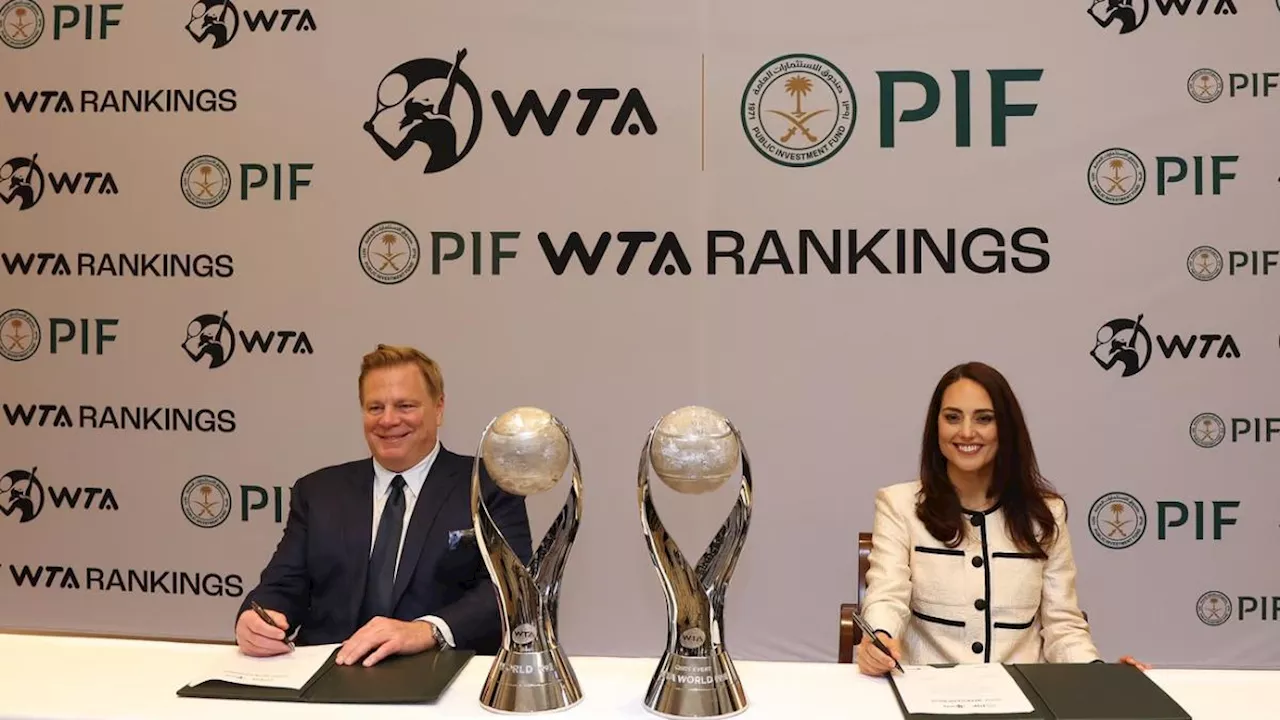 L'Arabia Saudita conquista anche il tennis femminile: accordo tra Pif e Wta