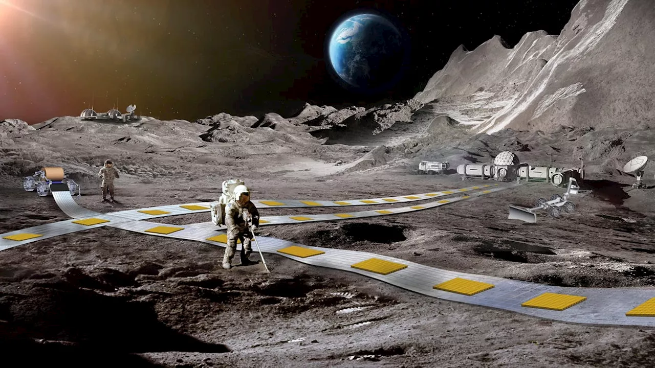 NASA Wants to Build a Maglev Railroad Across the Moon