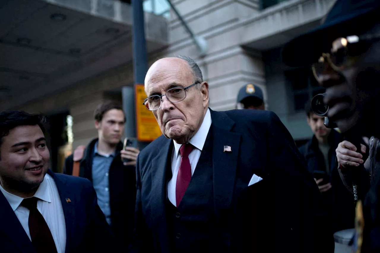 Rudy Giuliani pleads not guilty to felony charges in Arizona 2020 election interference case