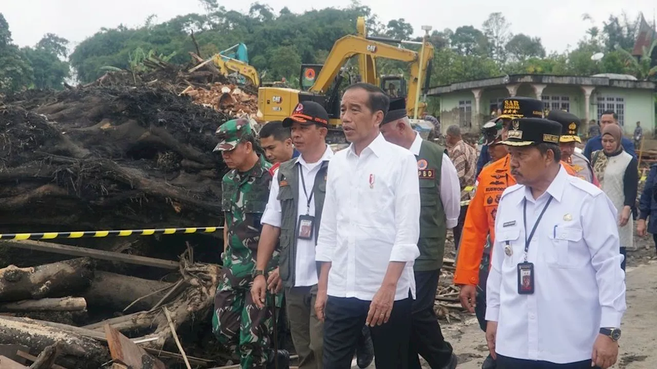 Mitigasi ”Galodo”, Presiden Perintahkan Pembangunan Sabo Dam di Gunung Marapi