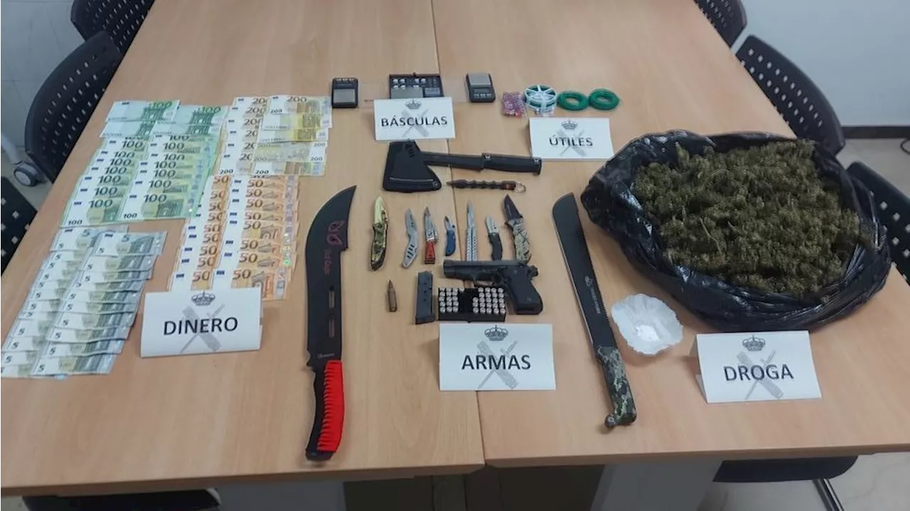 Desmantelan un punto de venta de drogas en un lavadero en Cocentaina, Alicante