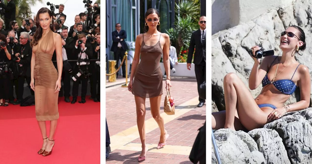 Il ritorno sexy di Bella Hadid: i look che hanno fatto impazzire la Croisette