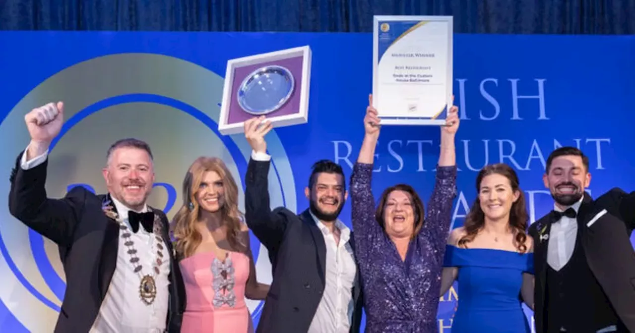 Best restaurants in the country honoured at the 2024 Irish Restaurant Awards