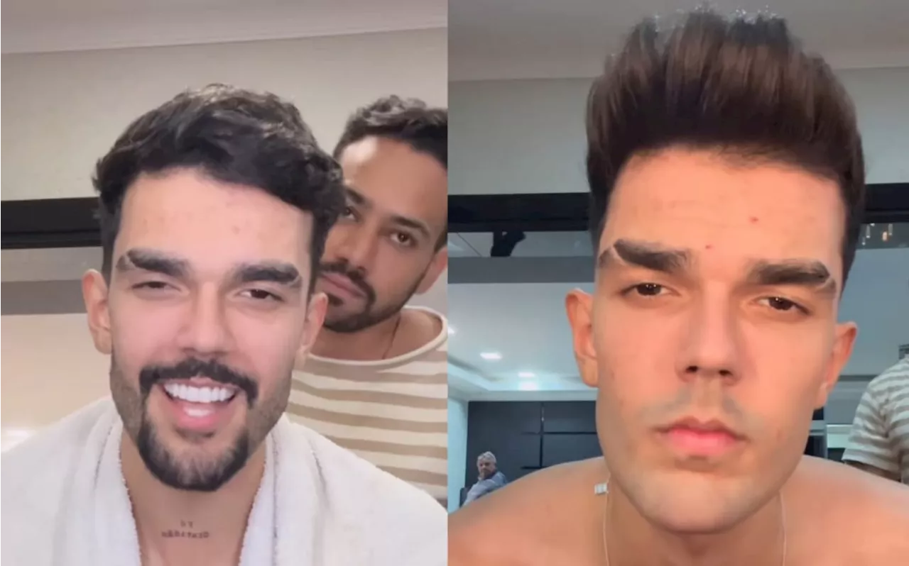 Cantor Luan Pereira muda visual e internautas comparam: 'A cara do Luan Santana'