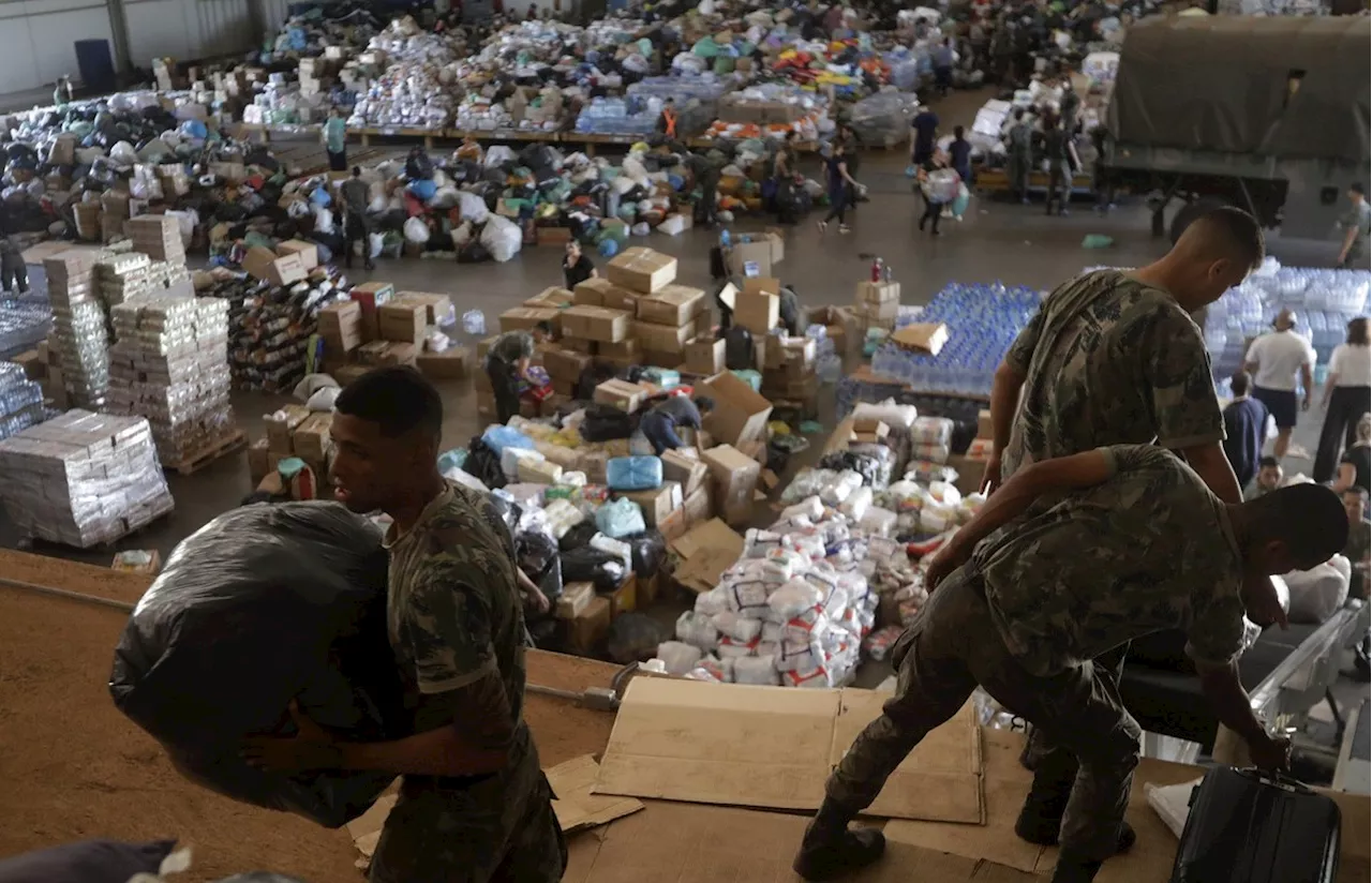 O trabalho dos militares desde o primeiro momento da catástrofe no Rio Grande do Sul