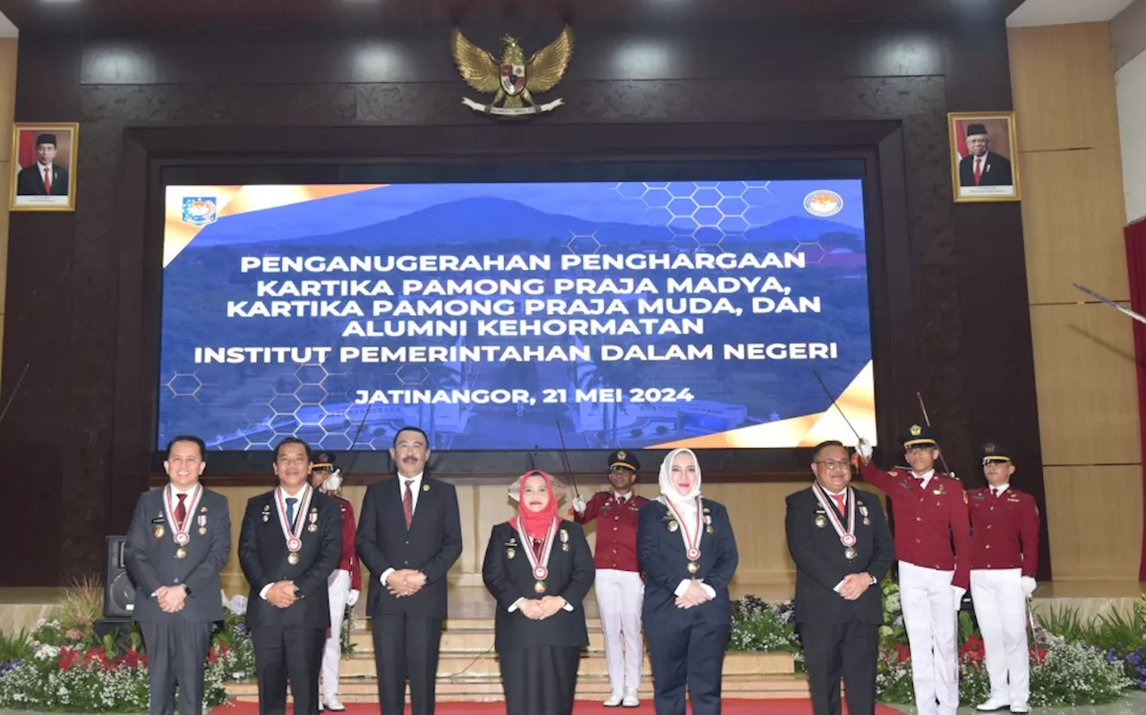 IPDN Anugerahkan Penghargaan untuk 5 Kepala Daerah, Selamat