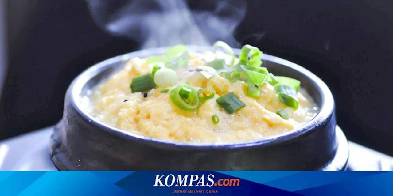 Resep Telur Kukus ala Korea, Ide Menu Sarapan Hangat