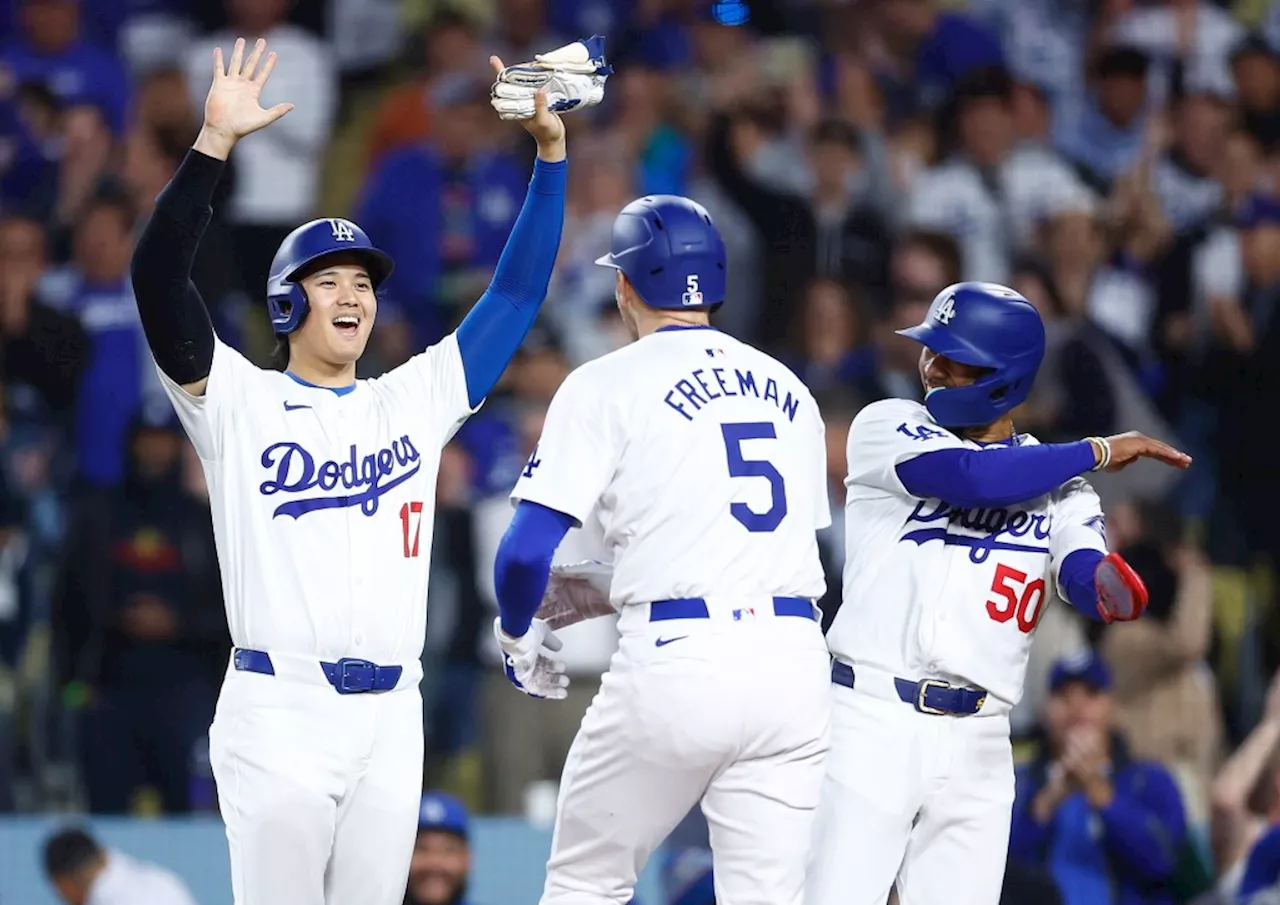 Freddie Freeman’s grand slam the big blow as Dodgers top Diamondbacks