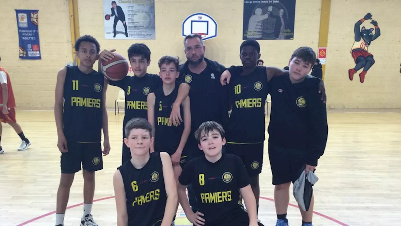 Basket : Union Olympique de Pamiers, objectif finale régionale pour les benjamins