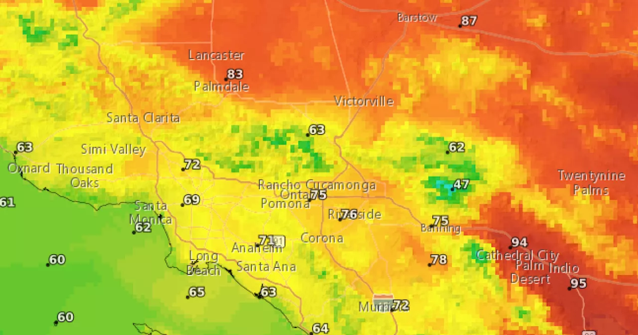 Your SoCal Weather Report For Tuesday, May 21: Slightly Warmer