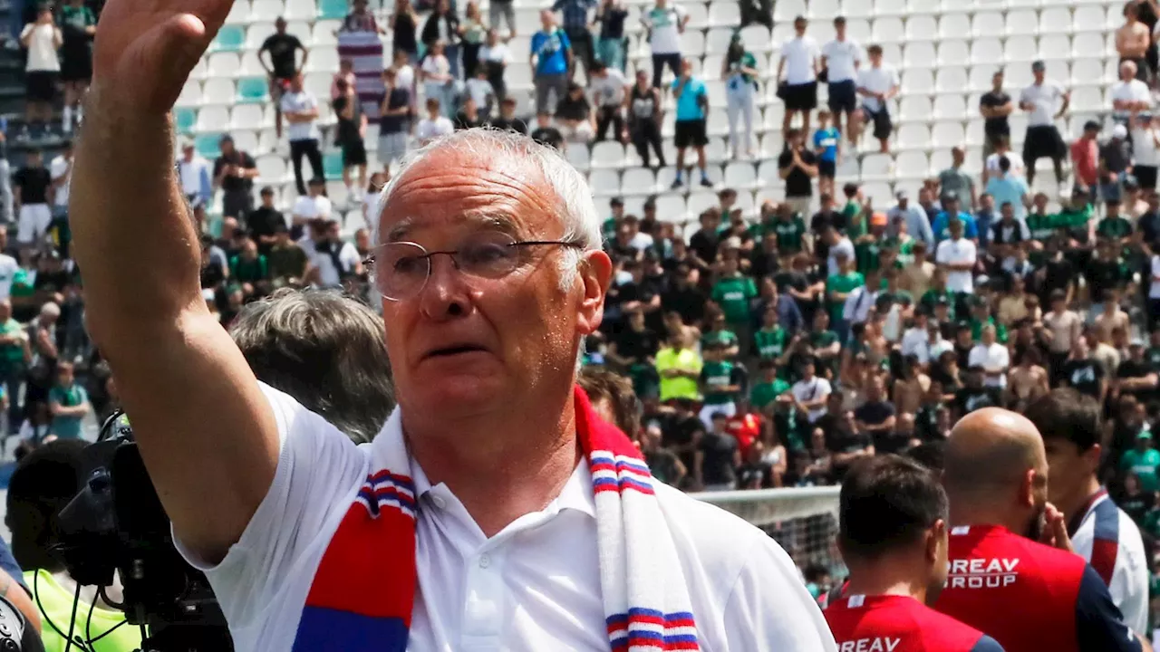 Claudio Ranieri lascia la panchina del Cagliari e il calcio