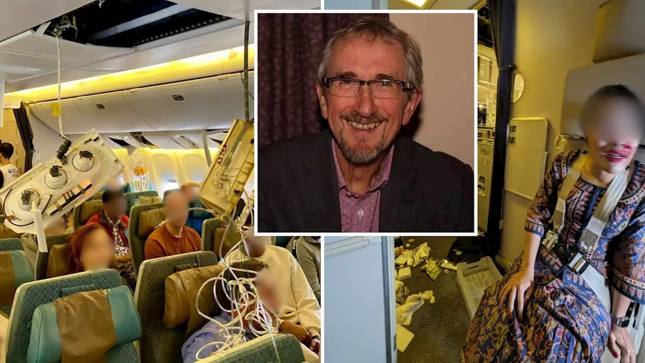 Pictured: Pensioner, 73, killed during London-Singapore flight named as British musical theatre director