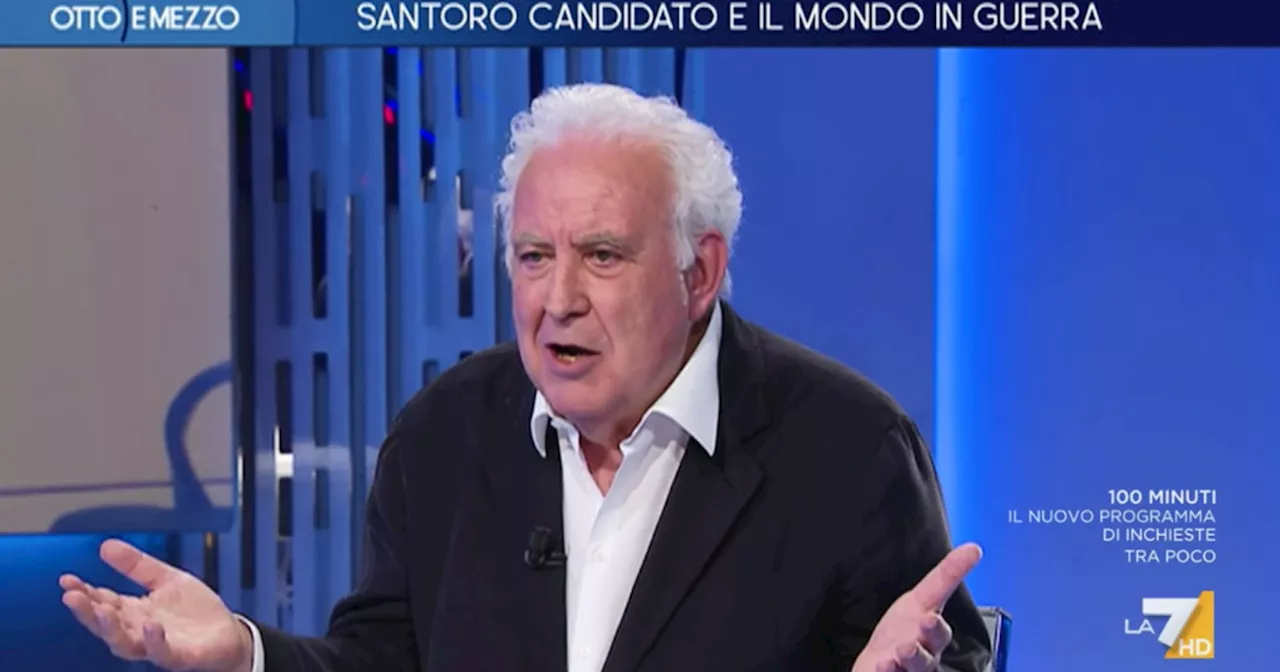 Duello Meloni-Schlein, la sparata di Santoro: &#034;L&#039;ho fatto saltare&#034;