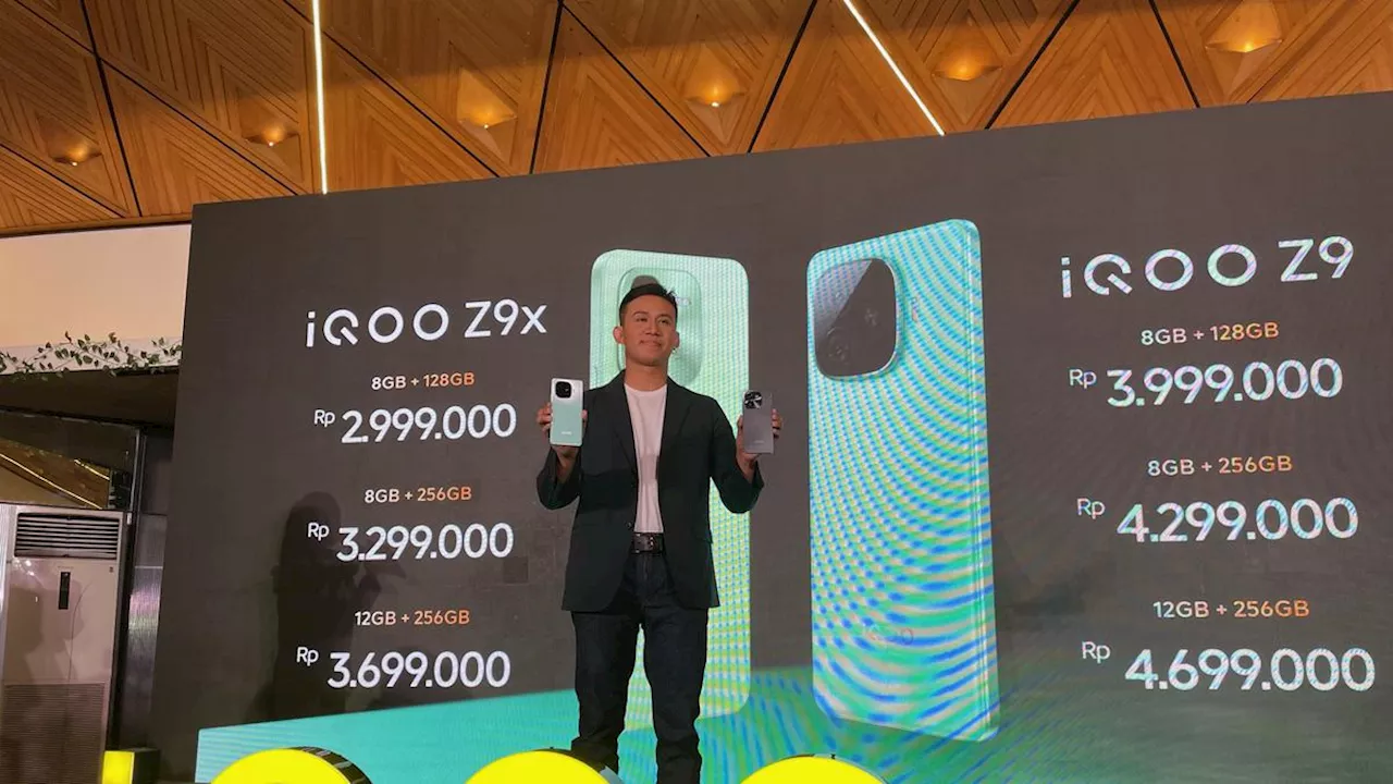 iQOO Z9 Series Rilis, HP Rp 2 Jutaan dengan Performa Mirip Flagship