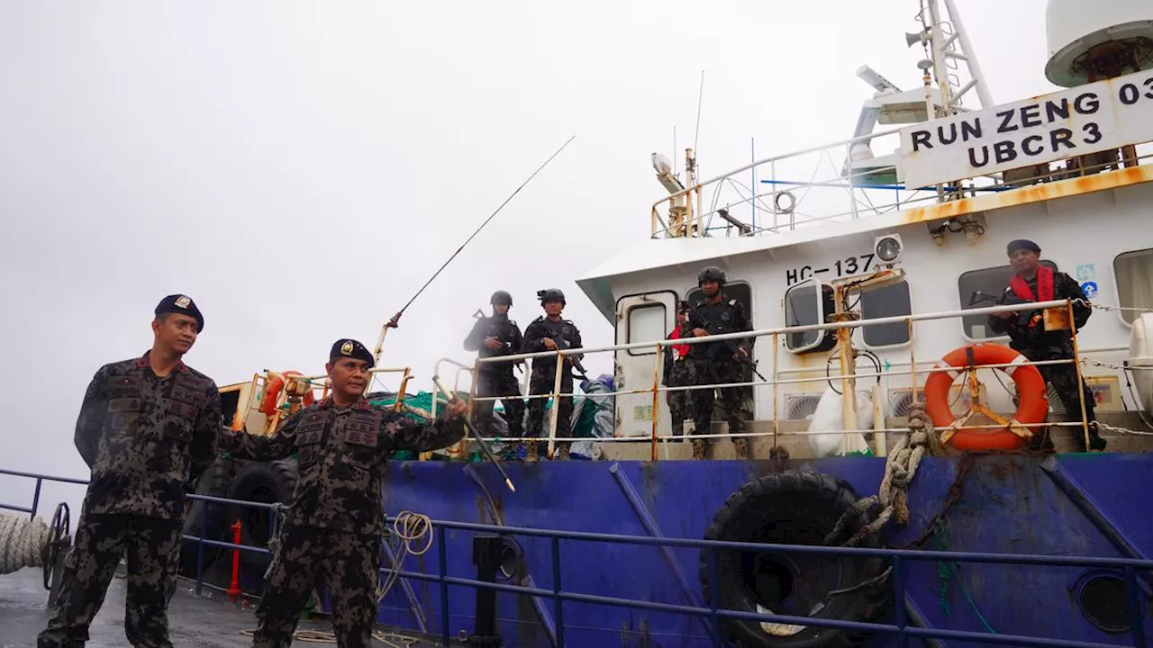 Sebulan Buron, KKP Tangkap Kapal Ikan Asing Rusia di Laut Arafura