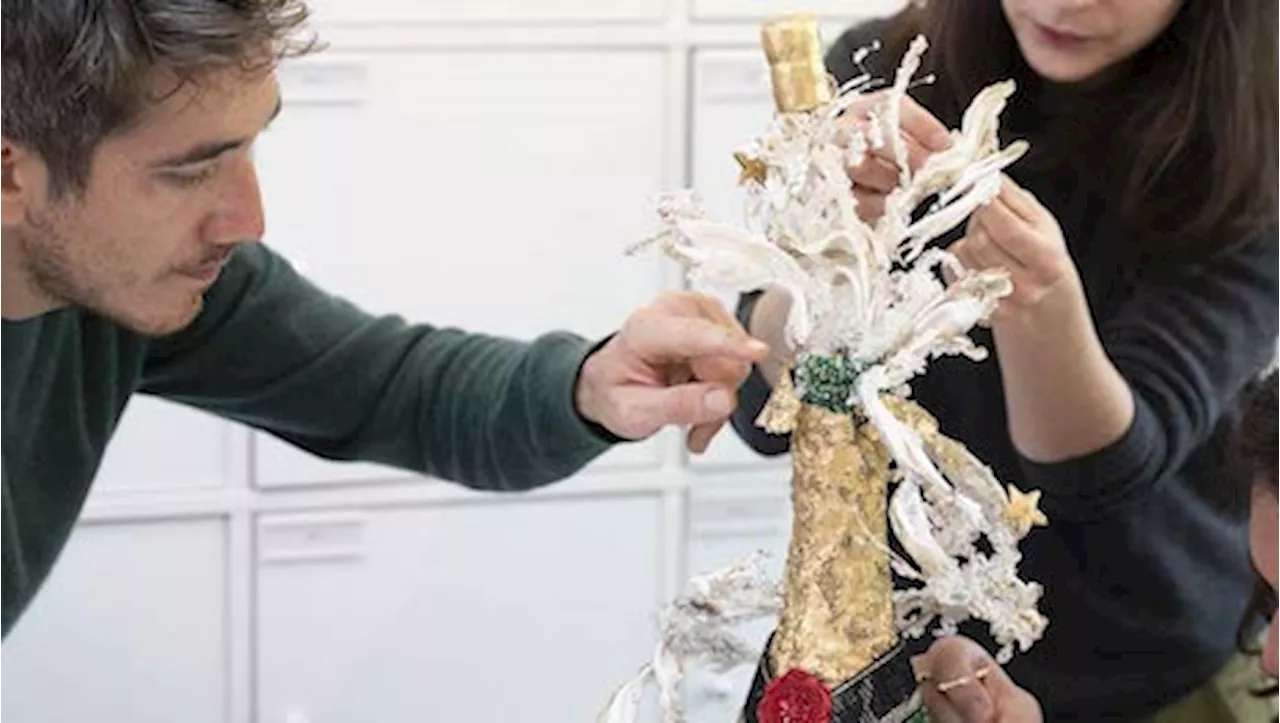 In Epernay, embroiderers shed light on Moët & Chandon