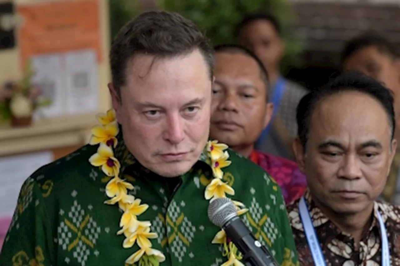 Elon Musk unveils SpaceX’s Starlink service in Indonesia