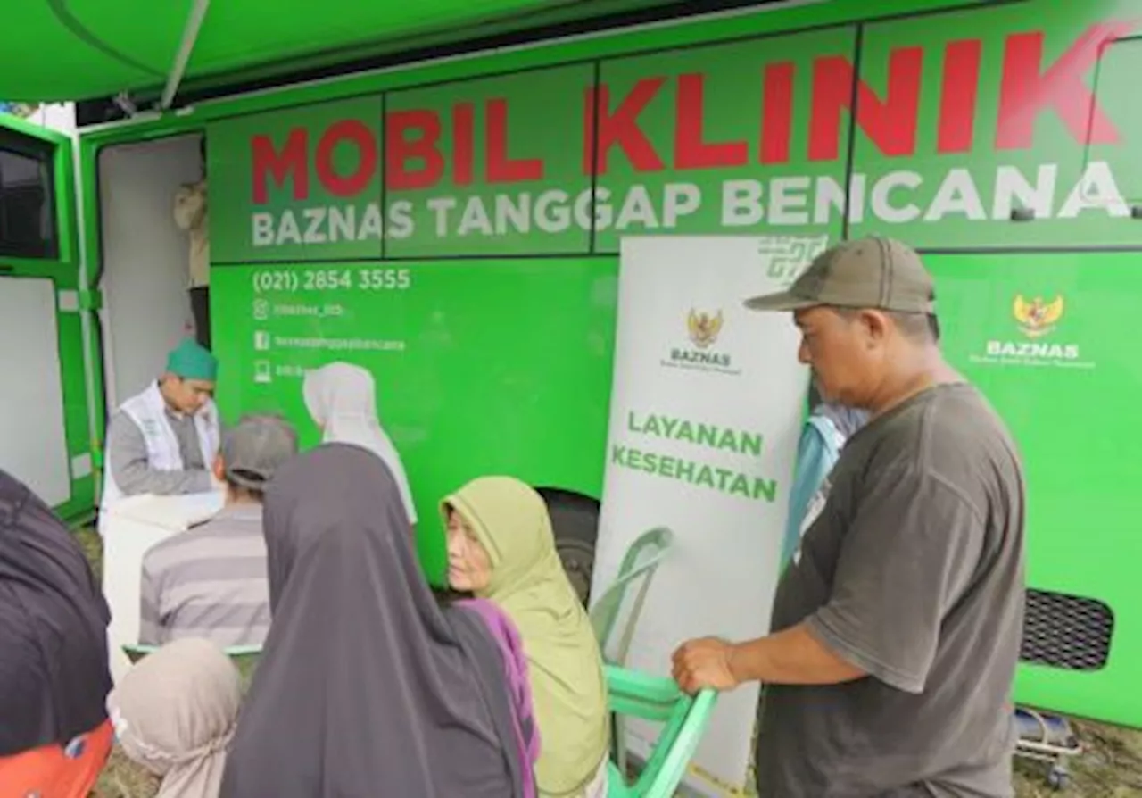 Baznas Hadirkan Mobil Dapur Umum dan Mobil Klinik Layani Penyintas Korban Banjir Bandang Sumbar