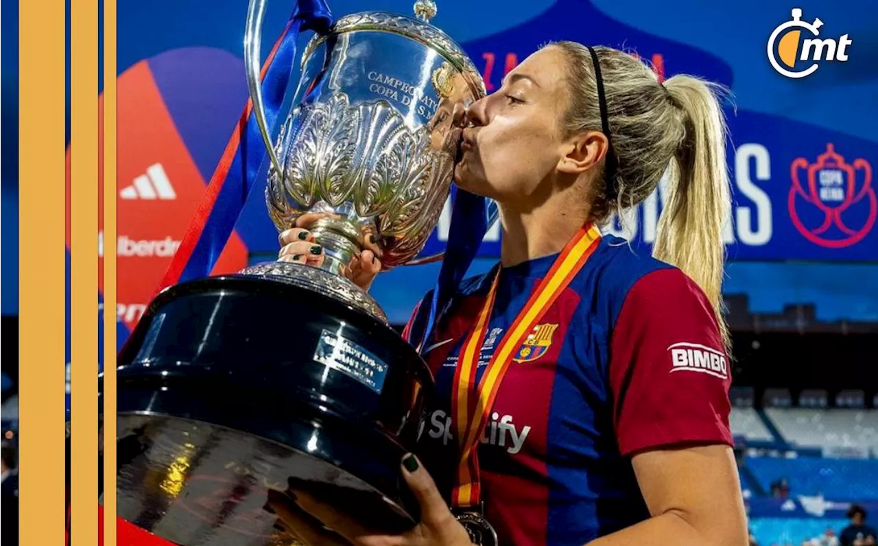 Alexia Putellas renueva con el Barcelona Femenil hasta 2026