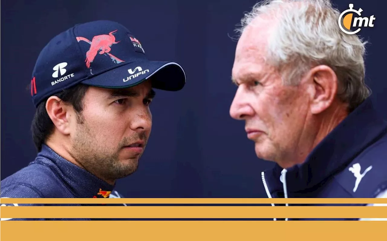 Helmut Marko critica a Checo Pérez tras GP de Emilia Romagna: 'Cometió error garrafal'