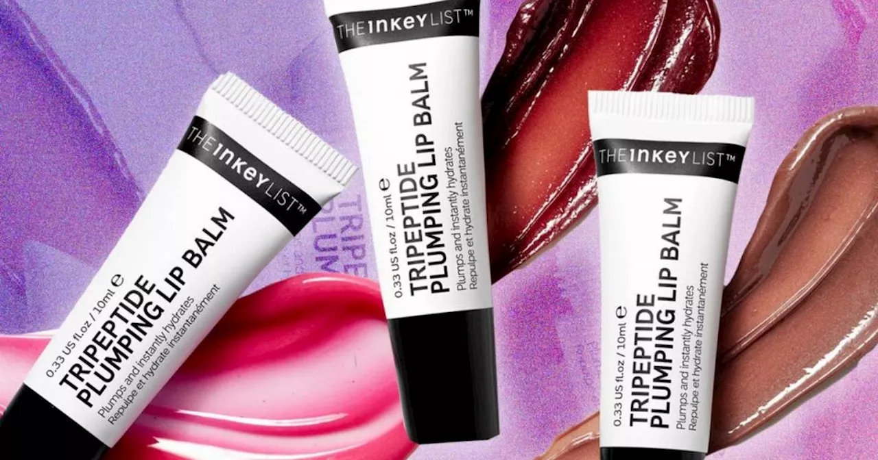 These £11 tinted lip balms plump your lips without any pain