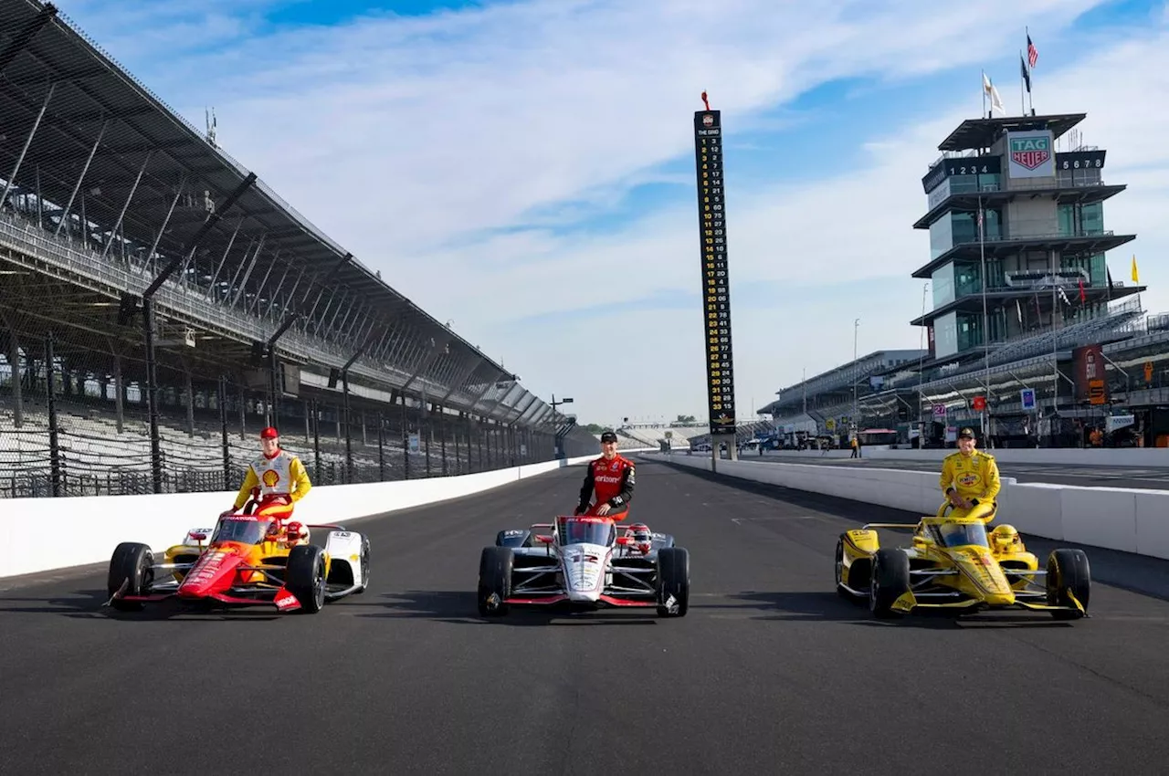 Indy 500 starting grid McLaughlin on pole, 33car field in full