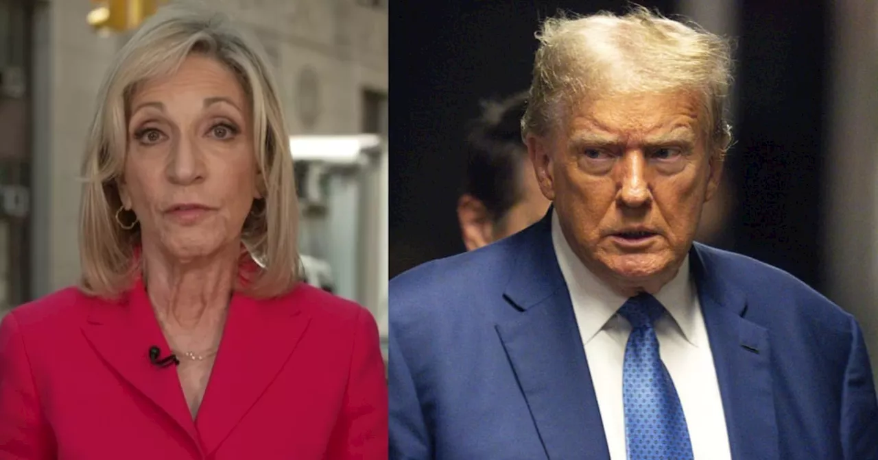 'An extraordinary collapse': What Andrea Mitchell saw inside the courtroom at Trump's trial