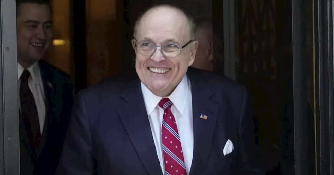 Rudy Giuliani among defendants to be arraigned in fake electors case