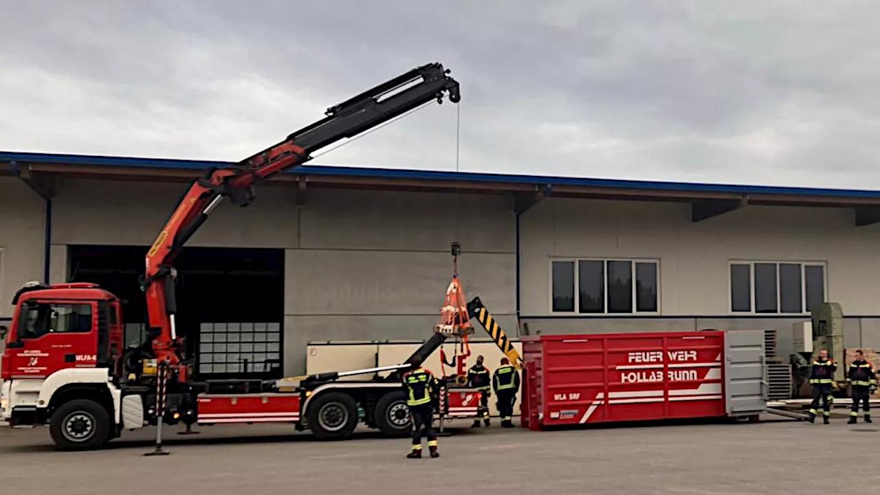 Mit diesen Spezialgeräten können Hollabrunns Feuerwehren ausrücken