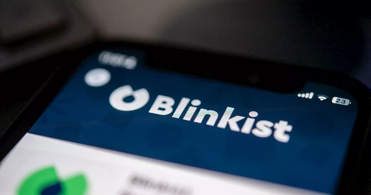 Blinkist: Buchzusammenfassungen für Leser auf dem Sprung