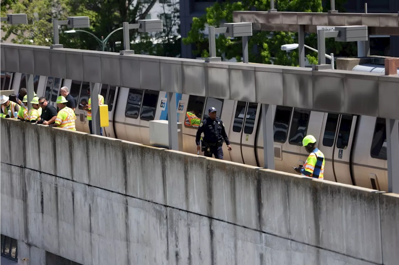 BART train hits person at Walnut Creek BART station