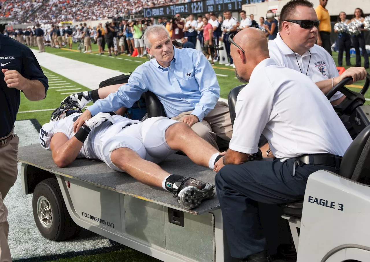 Nike contract with Penn State scrutinized at trial for fired football doctor