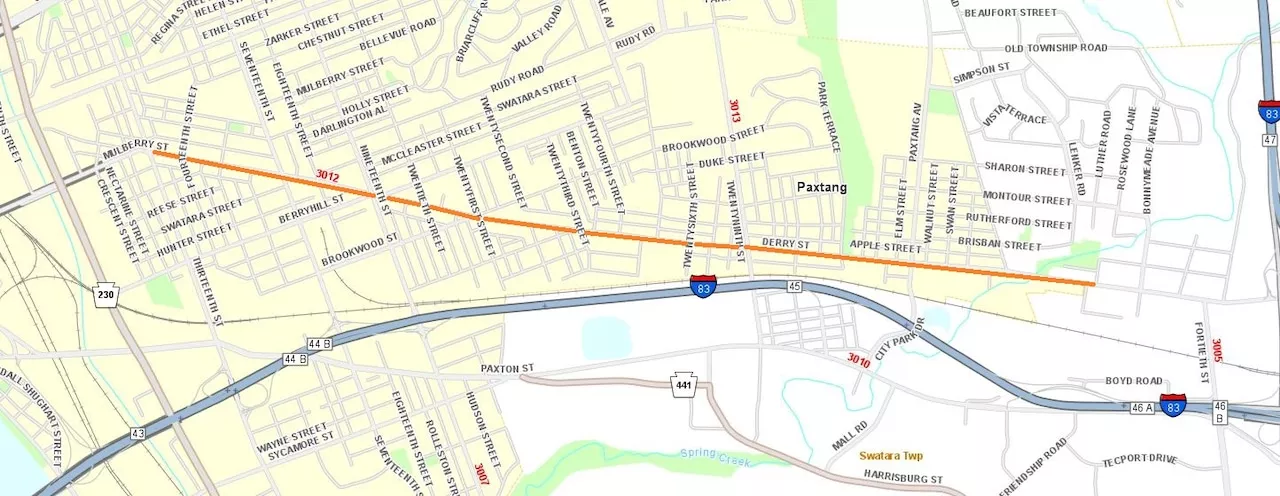 Safety project to start next week on Derry Street in Harrisburg area: PennDOT