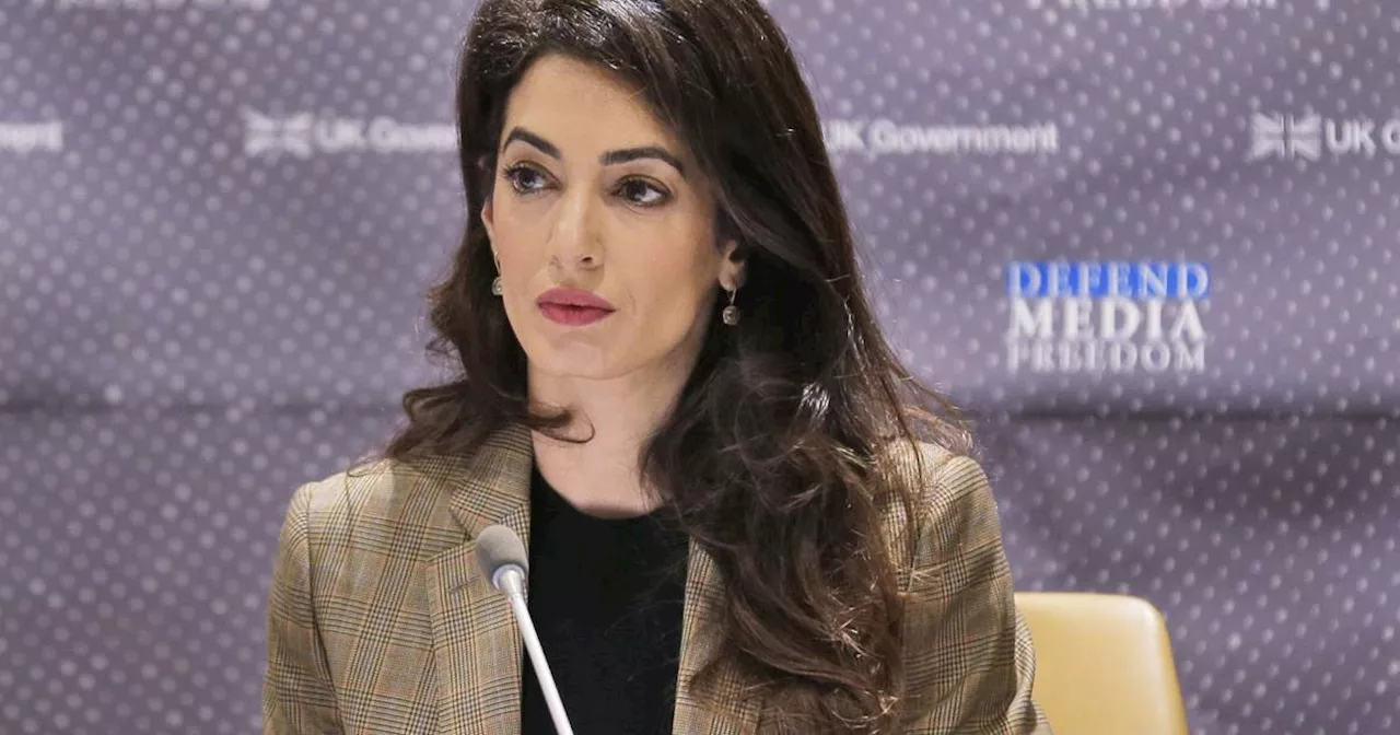 Amal Clooney an Empfehlung für Haftbefehle im Gaza-Krieg beteiligt ​