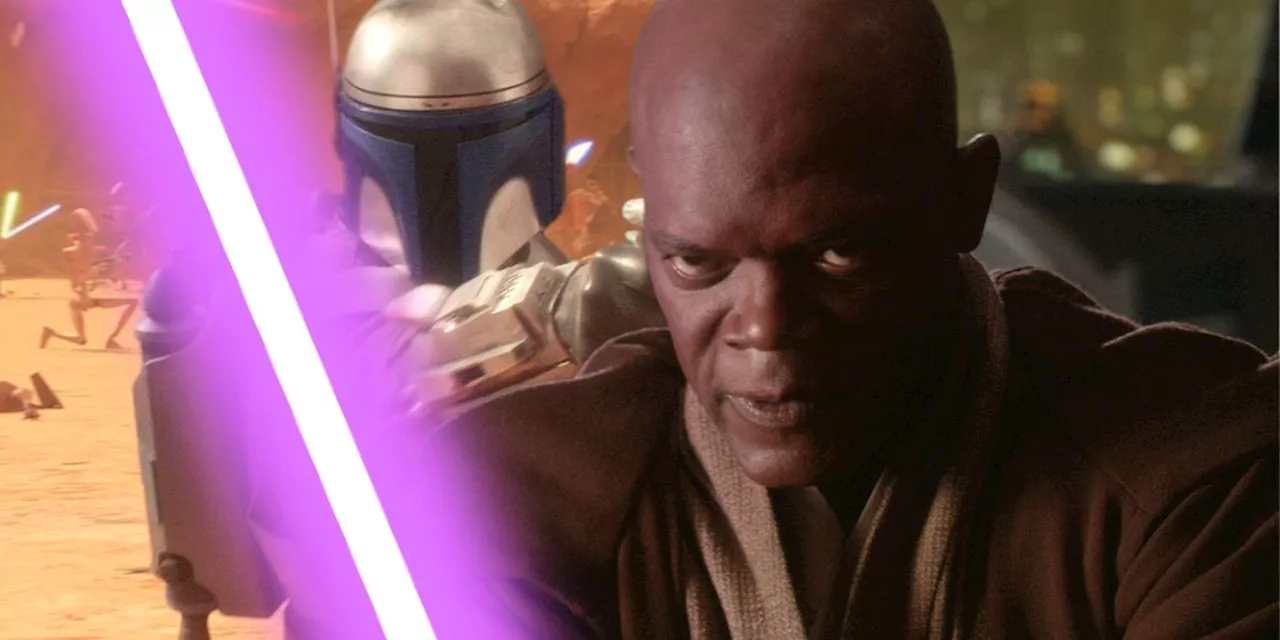 Mace Windu's Brutal New Lightsaber Technique Is Even Darker Than Executing Jango Fett