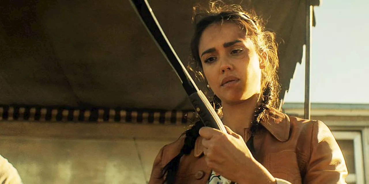 Trigger Warning Trailer: Jessica Alba Fights Chainsaw Wielding Gang Member In New Action Movie