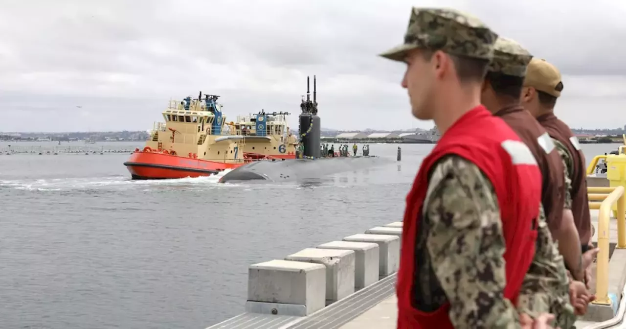 Fifth Los Angeles-class fast-attack submarine added to line-up at Naval Base Point Loma