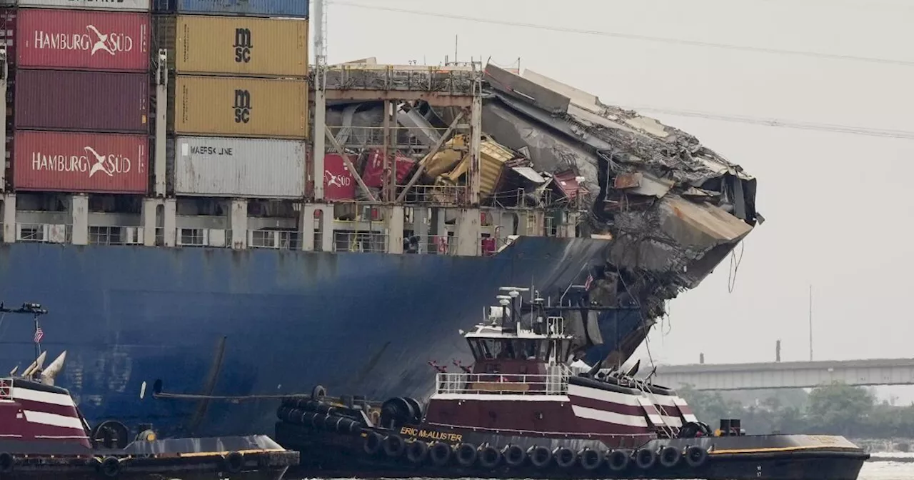 Gov. Moore celebrates ship's removal, but says he won't be satisfied until Key Bridge stands again