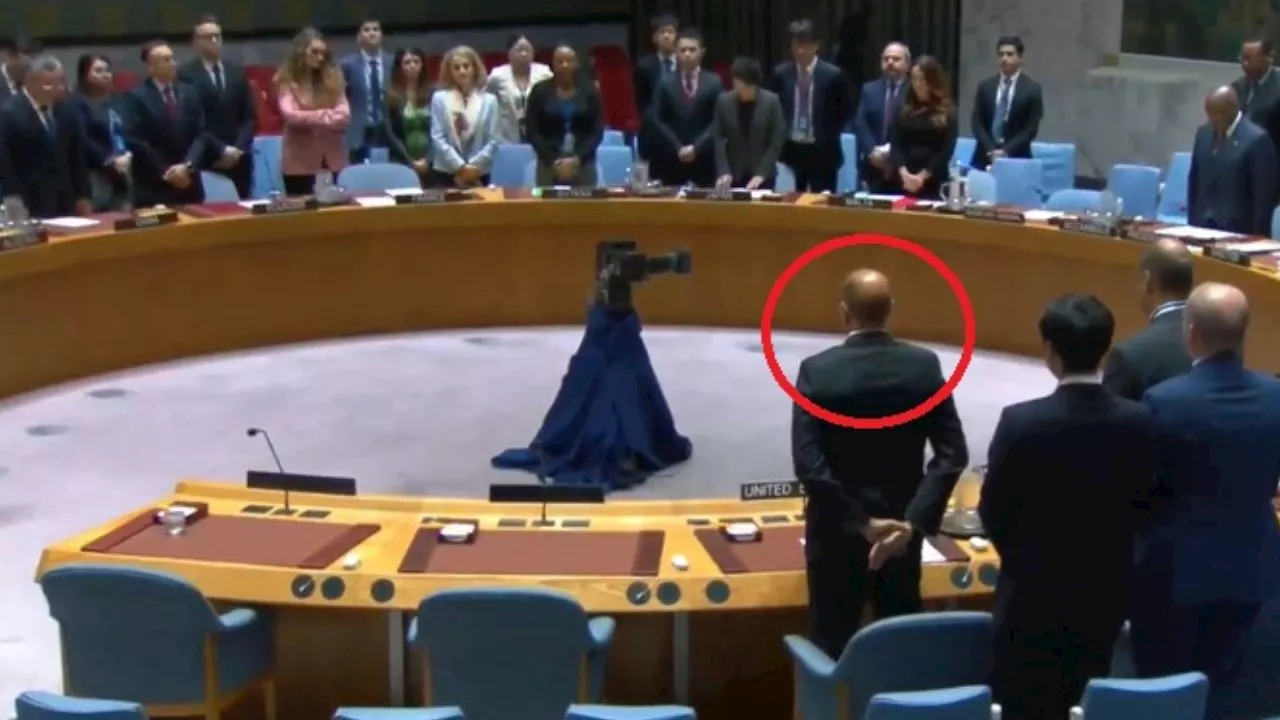 Watch how US diplomat reacts to UN’s moment of silence for Iranian president