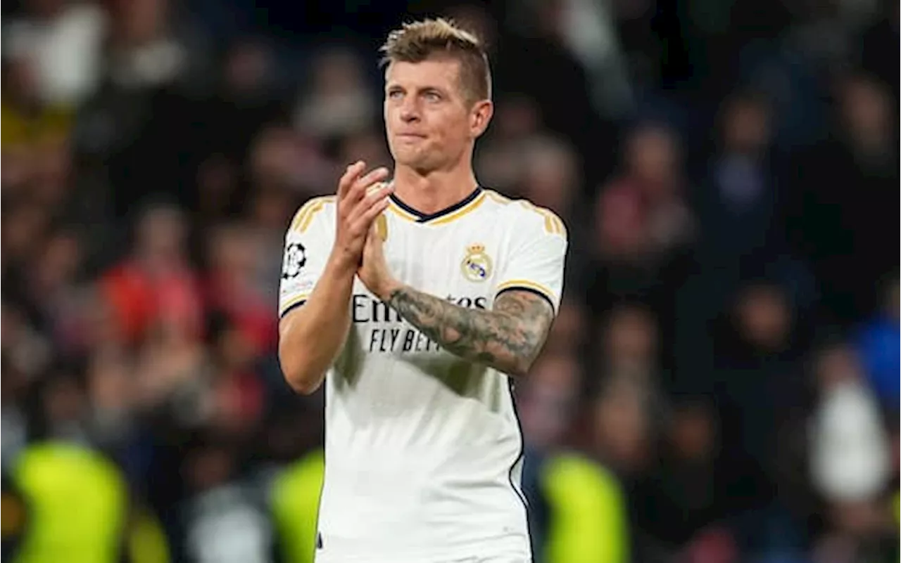 Kroos del Real Madrid si ritira, l'addio al calcio dopo gli Europei 2024