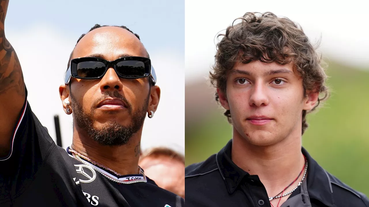 Lewis Hamilton backs Andrea Kimi Antonelli to replace him at Mercedes for 2025 F1 season