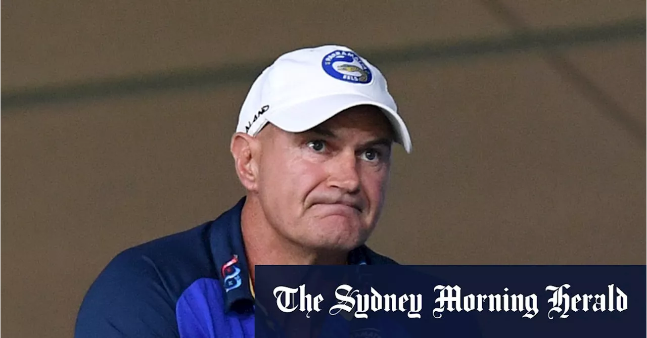 ‘Not up to scratch’: Sacked Arthur takes responsibility for Eels failure